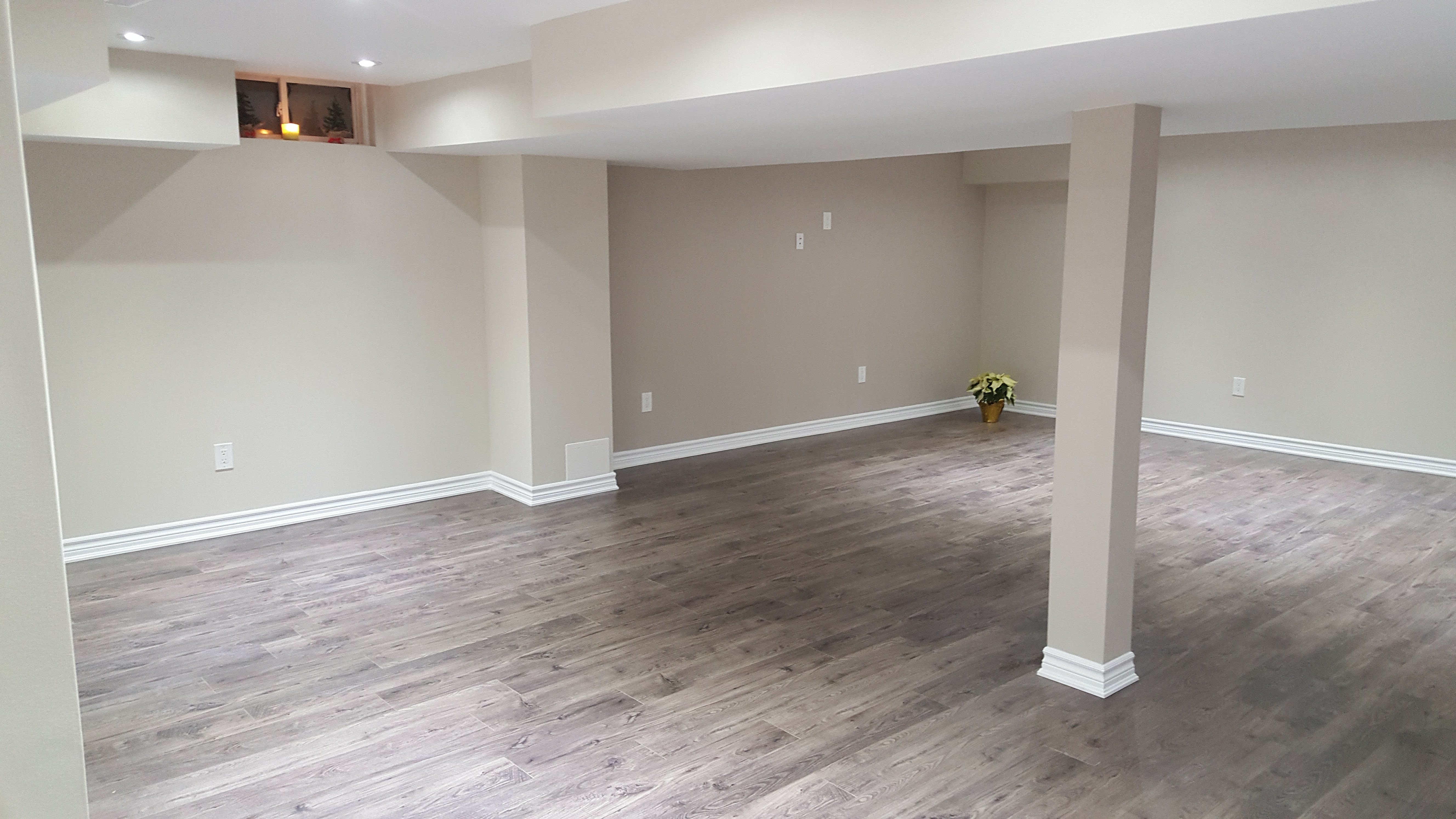 Basement Finishing - After
