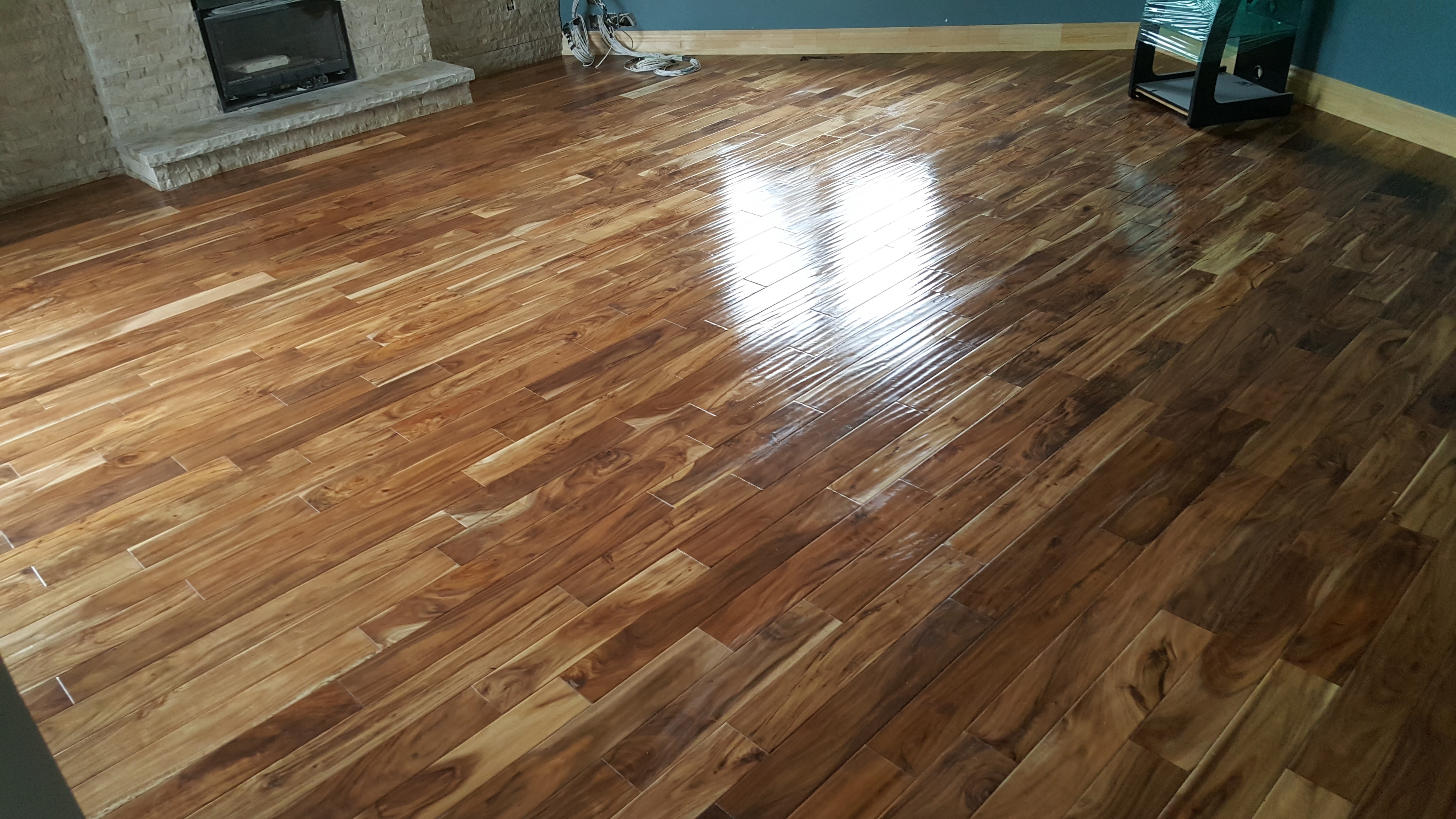 Hardwood Flooring Installation - After